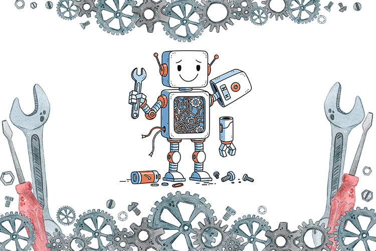 Horizontal,Frame,,Banner,For,Text.,Hand,Drawn,Watercolor,Illustration.,Cartoon,